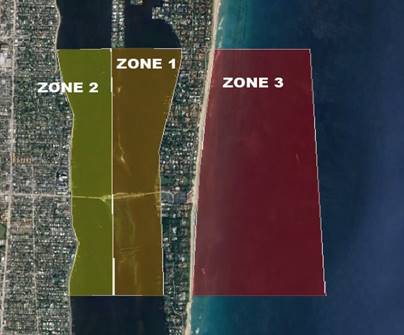 Security Zones in vicinity of Mar A Lago, Florida iare established during VIP visits to the Miami area.