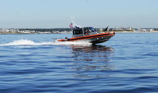 Station Point Judith conducts training off the coast of Rhode Island